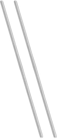 PATIKIL UNC 3/8-16 Varilla Roscada de Acero Inoxidable 304, 2pcs Espárragos de Barra de Varilla Completamente Roscados Rosca Derecha Pernos Prisioneros para Abrazaderas, 305mm Largo