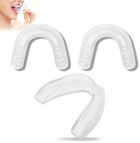 JYNXOR Lot de 3 Protège-Dents Sport Premium, Adapté aux Bagues, pour Le Rugby, MMA, Hockey, Judo, Karate, Les Arts Martiaux, la Boxe