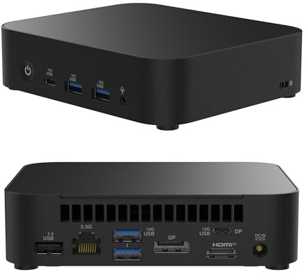 NUC 14 Pro NUC14MNK97 Mini Desktop Computer/Mini PC/HTPC 14th Gen. Intel Processor N97,6M Cache, up to 3.60 GHz,Intel UHD Graphics (Barebone System)