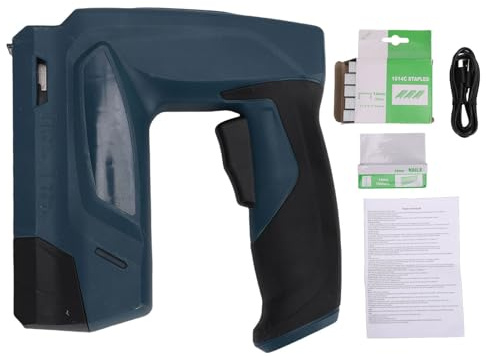 Oreilet Graffettatrice Elettrica, Graffatrice Senza Fili Brad Chiodatrice Tipo U e T, Graffatrice Elettrica Alimentata a Batteria e Pistola Sparachiodi per Tappezzeria, Artigianato