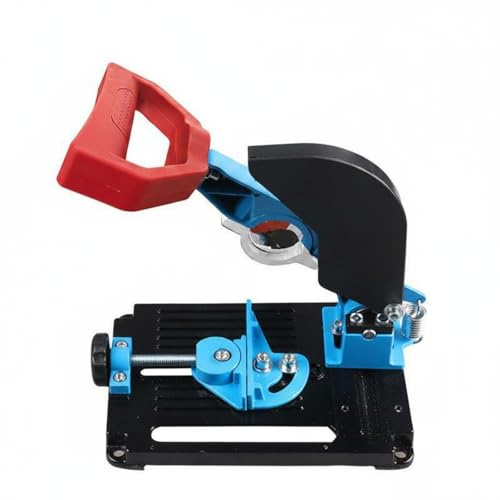 perfeclan Grinding Machine Stand Bench Cutting Stand with Fast Clamping Device and Return Spring for Smooth Cutting Motion Thick Cast Metal Base Suitable for workshops garages DIY Projects