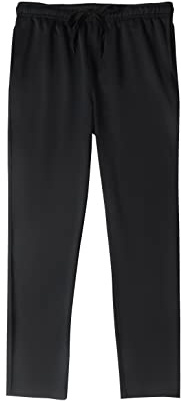 DANI CHINS Boys' Jogger Sweatpants Active Athletic Trousers Pants with Pockets(Black,12)