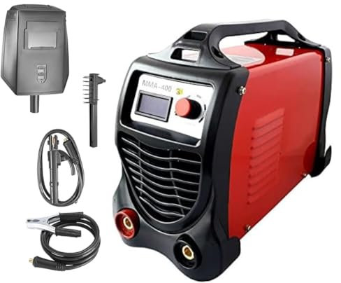 Saldatrice a Elettrodo Elettrica Inverter da 400 Ampere con Accessori - Soluzioni Professionali per Saldature Precise e Affidabili