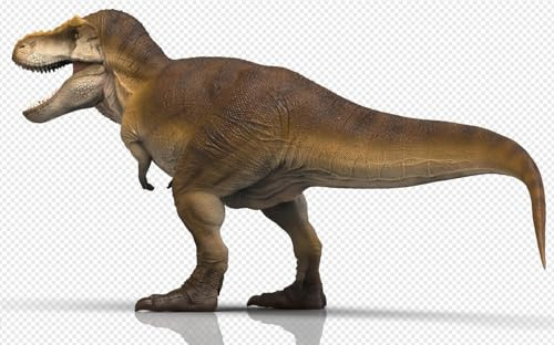 RECUR 15 T-Rex Osborne Prehistoric Dinosaur Models - Realistic Tyrannosaurus Rex Figurine Dino Play Toy for Display with Movable Jaw Deluxe