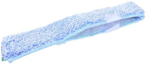 KOMBIUDA Window Cleaning Replacement Head Microfiber Wiper Sleeve 14 Inch Reusable Window Cleaner Tool for Glass Mirrors and Car Windshield