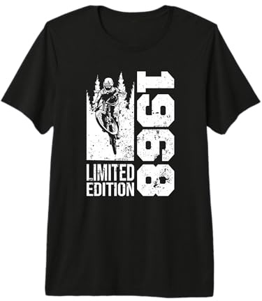 MTB Mountainbike Nacido en 1968 Cumpleaños BTT-Bicicleta Camiseta Premium