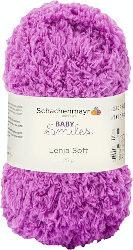 Schachenmayr Baby Smiles Lenja Soft 9807560-01047 orchidee Handstrickgarn, Häkelgarn, Babygarn