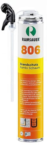 Brandschutz Pu-Schaum 806 plus Brandklasse B1, 750 ml, mit Kombiventil (Österreich/Schweiz)