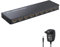 LiNKFOR 1 In 8 Out HDMI Splitter con Alimentatore 4K/30Hz 1X8 Splitter HDMI Distributore Supporta 3D 1080P 4K/2K@30Hz 1 Ingresso 8 Uscita per HDTV Proiettore PC STB PS3 Blu-Ray Lettore