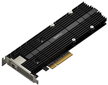 Synology 10Gb Ethernet and M.2 Adapter card E10M20-T1, RJ-45; 1 port