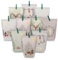 Papierdrachen Extravaganter Adventskalender zum Befüllen - mit 24 pastellfarbenen Geschenktüten und 24 Zahlenaufklebern - Motiv Hygge - zum Basteln und Verschenken - Weihnachten & Advent