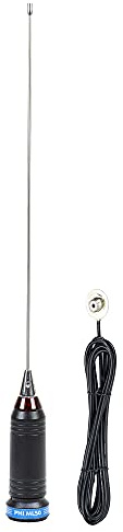 Antena CB PNI ML50, Longitud 48cm, 26-28MHz, 600W con Cable de conexión RG58 de 3,5 Metros, sin Enchufe PL259