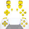 eXtremeRate Tasti per ps5 Controller BDM-030/040/050,D-pad Trigger R1 L1 R2 L2 Pulsante Grilletti Share Option Ricambio per ps5 Joystick-Oro Cromo