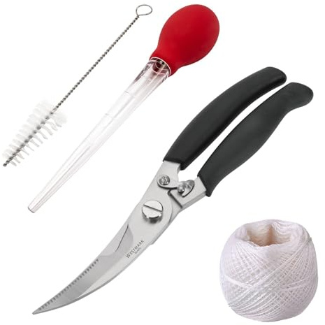 Westmark Tijeras para Aves, Negro, Talla Unica