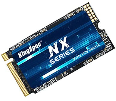 KingSpec 128GB M.2 2242 NVMe SSD - Up to 2200 MB/s Read Speed, PCIe 3.0 SSD with 3D NAND Flash, Compatible with PC, Laptop and Desktop