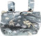 Lenkertasche/Lenkradtasche für Kinder und verschiedene Fahrzeuge wie Fahrrad, Roller, Laufrad oder Puky (Dinos grau)