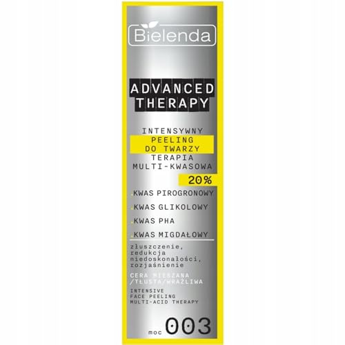 Bielenda Advanced Therapy Intense Facial Scrub 20% Multi-Acid Therapy for Oily and Combination Skin 30ml