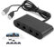 Game Cube Controller Adapter for Switch Wii U and PC USB, 3 in 1 Converter Game Controller Adapter 4 Port Support 4 Players Online at The Same Time Vibration Features No Delay
