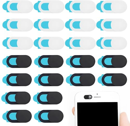 Hongoen Webcam Abdeckung,24 Stück Cover Kamera Laptop,Laptop Kamera Abdeckung Zubehör,KameraAbdeckung Handy,Handy KameraAbdeckung Handy,Webcam Cover für Handy,Tablet,Schutz Ihrer Privatsphäre
