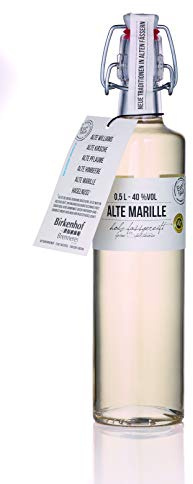BIRKENHOF Brennerei | Alte Marille - feine holzfassgereifte Spirituose | (1 x 0,5l ) - 40 % vol.
