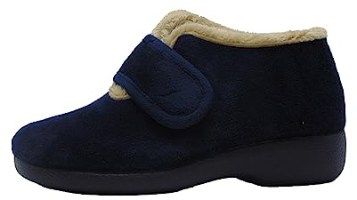 Garzon Zapatilla Casa Mujer, Azul Marino, 39 EU