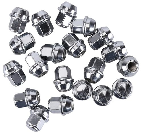 20 x FEBI-Bilstein Radmutter verchromt M12 x 1,5 kompatibel für Ford Leichtmetallfelge