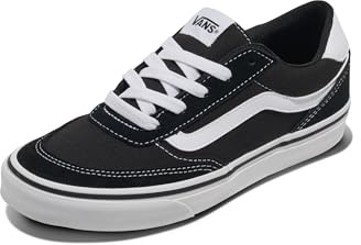 Vans Brooklyn, Scarpe da Ginnastica Donna, BZW - Suede/Canvas Black/White, 38 EU