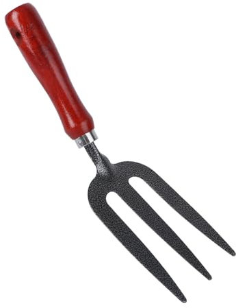 DIKACA Outil de Jardinage Fourche à Main et Râteau Désherbeur pour Plantes Fleurs et Bonsaïs Outil de Jardinage Durable et Ergonomique