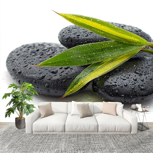 Fotomurales 200x140 cm Elementos Naturales Tranquilos Decoración Muro Murales Papel Pintado tejido no tejido In Bianco E Nero Moderna Panoramico Fotográfico Adhesivos Impermeable Papel Tapiz