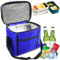 Sunshine smile Kühltasche Faltbar,Picknicktasche Kühltasche,Thermotasche Klein,Isoliertasche Lunch,Kühltasche Eistasche,Lunch Tasche,Kühlbox für Picknick 10L (Blau)