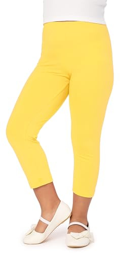 Merry Style Flicka 3/4 Leggings MS10-226(Gul, 110)
