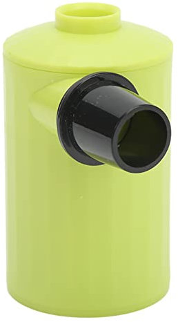 DC5V PP-Luftmatratzenpumpe,Wiederaufladbare USB-Luftpumpe, Elektrische Luftpumpe Mit 6 Düsen, Tragbare Mini-Quick-Fill-Tiny-Pumpe, Inflator-Deflator-Pumpe Für Couch Air Boat Raft Toy Bed Pool(Grün)