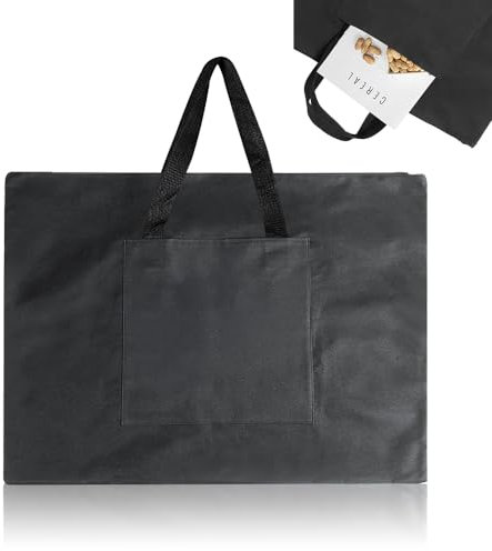 TANCUDER A2 Zeichenbrett Tasche, Künstler-Portfolio-Hülle, Kunst-Portfolio-Tragetasche, Wasserdicht Skizzen-Tasche, Kunst Tragetasche, Multifunktional Zeichnungtasche für Studenten, Kinder, Lehrer