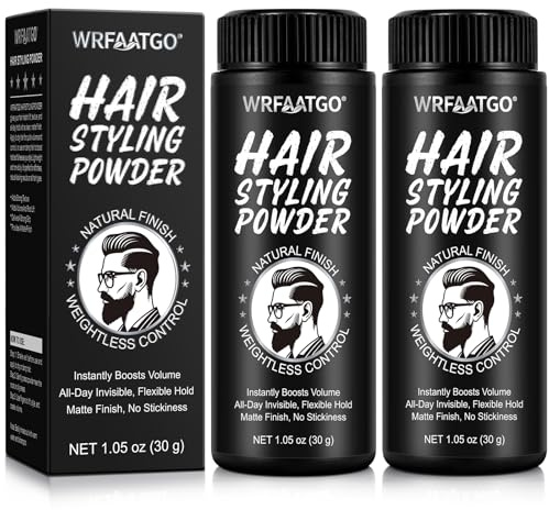 Cera in Polvere per Capelli Uomo, Polvere Volumizzante Capelli 60g, Polvere Capelli Uomo, Effetto Opaco Naturale, Polvere Texturizzante Senza Residui,Volume Istantaneo,Tenuta Lunga Durata,Capelli Fini
