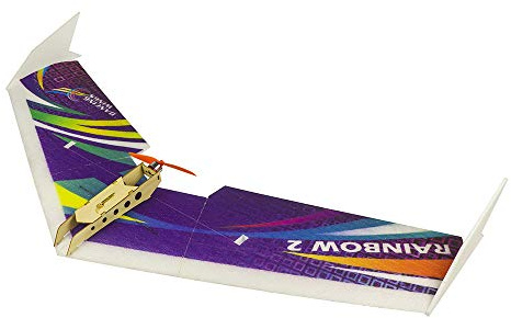 DW Hobby RC Avión 1000 mm Rainbow Flying Wing II EPP modelo de avión de entrenamiento de avión Kit