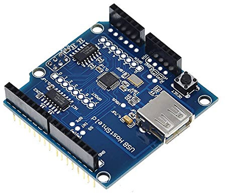 iHaospace USB Host Shield for Arduino UNO MEGA ADK Compatible for Android ADK DIY Electronic Module Board