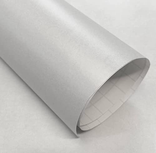 Vinilo Para Cristal Ventana Translúcido Lámina Adhesiva Decorativa y Privacidad Para Mamparas y Escaparates Gris Esmerilado Mate (30x120 cm, Glass)