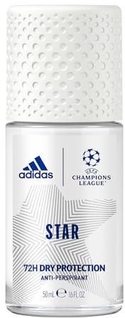 adidas UEFA STAR Edition Anti-Transpirant Roll On, 50ml