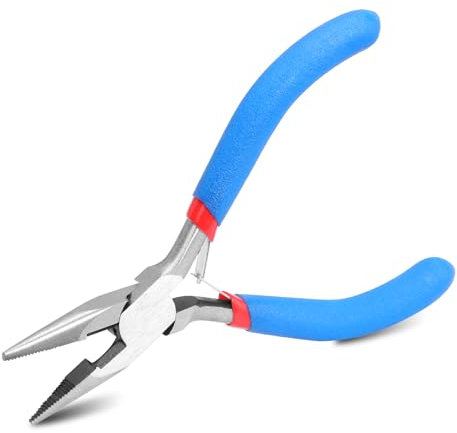 Aruicheng Spitzzange Schmuckzange Präzisions Spitzzange Flachzange Small Pliers Schmuckherstellung Handwerkzeuge für Perlen, Schmuck, Halskette, Reparatur