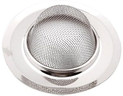 OSALADI Mesh Shower Drain Cap Kitchen Sink Strainer Blocking Drain Cover Stainless Steel for Laundry