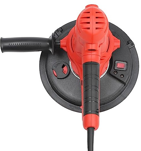 Smerigliatrice da parete, manuale senza polvere, per cartongesso e per intonaco, levigatrice per cartongesso con aspirazione, con lungo tubo antipolvere e illuminazione a LED, levigatrice telescopica