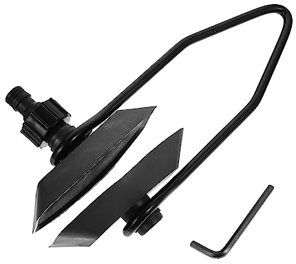 INOOMP 1 Pieza Externo lavador Marino Enjuague de Motor para Accesorio de Limpieza de Motores Bote sumidero de Motores Fuera de borda Limpieza Marina AbS Negro