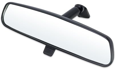 Lqito Interior Rear View Mirror Fits 2004-2020 Ford F150,1999-2019 F250/F350/F450/E150/E250/E350/E450 Super Duty 2002-2023 Explorer,2006-2020 Fusion,2016-2023 Transit,2007-2024 Edge,2011-2019 Fiesta