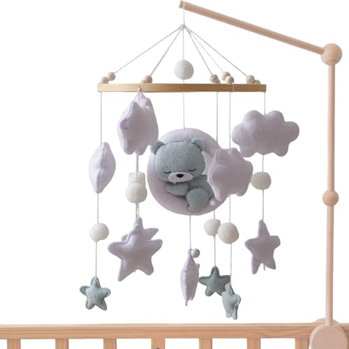 Mobiles De Lit Bébé - Mobile Berceau Dormeur - Jouet Décoratif Pour Chambre Enfant Fille Garçon Décoration Murale