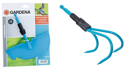 Gardena Dresse-Bordures Combisystem de Taille-Bordures de pelouse Pratique avec Lame en Acier résistant à la Corrosion, pour Tous Les Manches CS & Griffe piocheuse Combisystem de