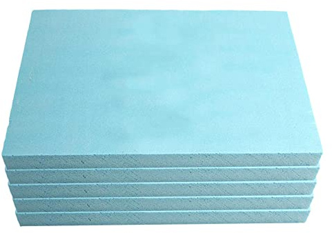 SM SunniMix 5 PCS Foam Board Hobby Foam High Density DIY Model Material blue Sheet for Crafting, Modeling, Sculpture, diy for Crafts 30cm x 20cm x 2cm