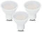 3 Pezzi Lampade Led Faretto GU10, 10W 1000 Lumen, 110° Diffusore Opale Garanzia 5 Anni (Bianco Caldo 3000K)