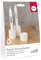 Rayher Bastelpackung zum Gießen von Kerzenhaltern, für Teelichter und Stabkerzen, 1 Gießform, Gießpulver Raysin, Kerzen-Transferfolie, 34472000, Box, Natur