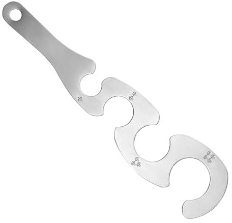 Pasta Measure Tool, Herramienta De Medición De Pasta, Regla Medidora De Pasta De Acero Inoxidable Con 4 Orificios, Herramienta Para Medir Espaguetis, Regla De Pasta Para Herramientas De Restaura