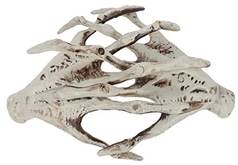 Hohopeti 1 Skeletthandstützen spukhaus realistischer Schlangenstreich Puppe Halloween Horror deko Halloween grusel deko Künstliche Handskelette gruseliges Handskelett